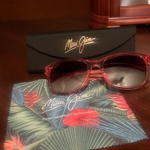 Maui Jim Rose-Tinted Sunglasses